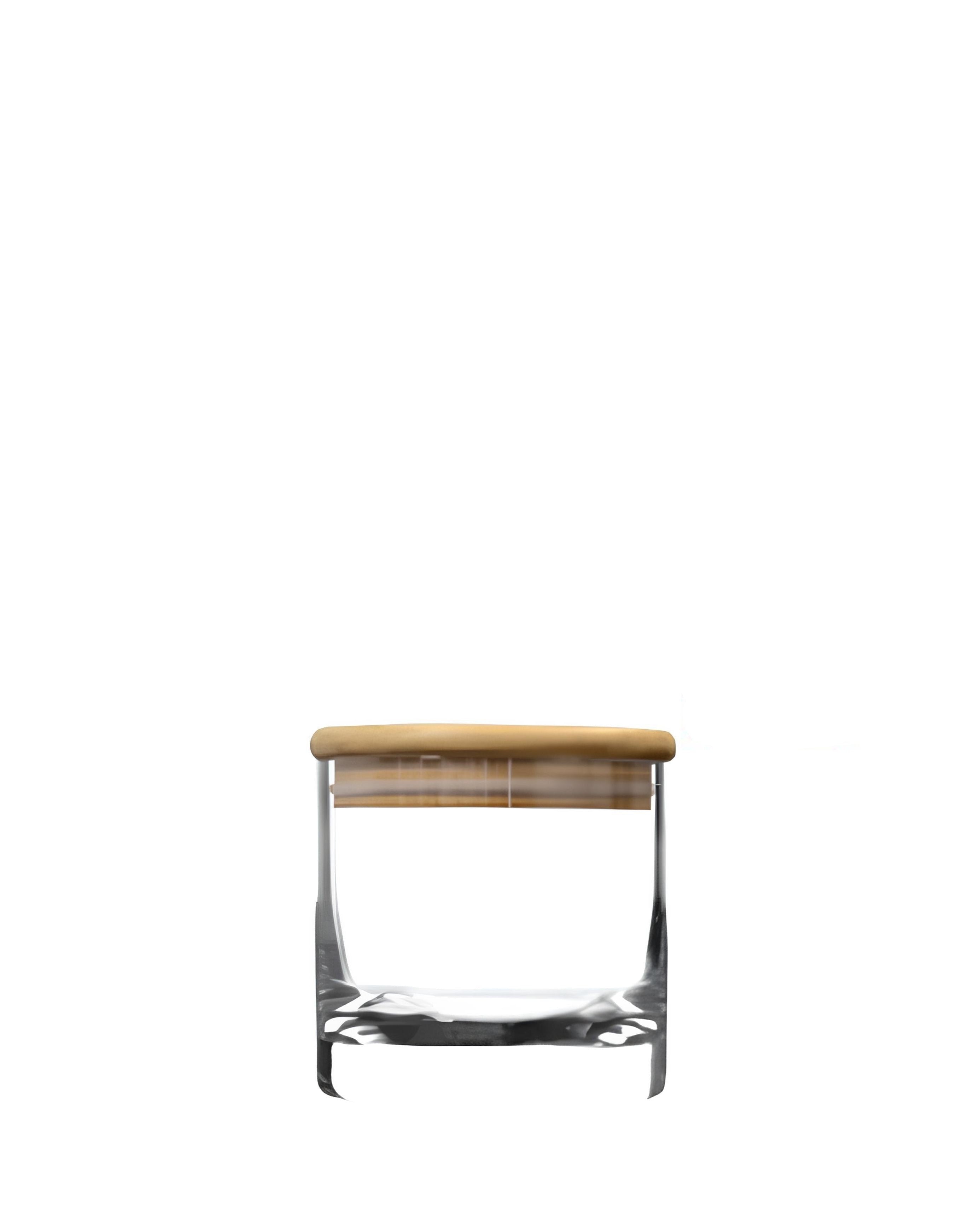 Cayman Mini 6" Bartop Canister w/ Bamboo Top